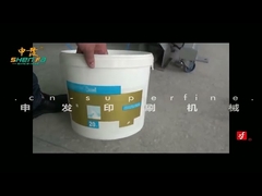 Μηχανή εκτύπωσης οθόνης Semi Auto 110V UV Ink Bucket