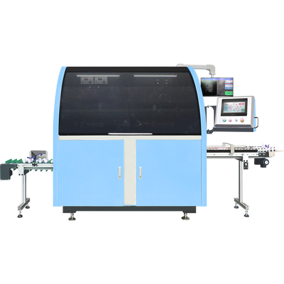 Μεγάλη ταχύτητα αυτόματη θερμό φύλλο Stamping Machine για καλλυντικά σωλήνες σε 80 Pcs / min