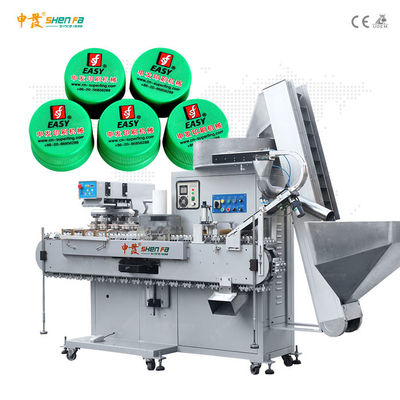 αυτόματη μηχανή εκτύπωσης μαξιλαριών 220V 130pcs/Min για το νερό ΚΑΠ