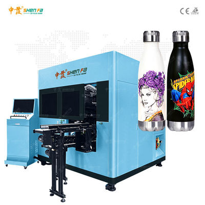 UV ιάσιμη μηχανή εκτύπωσης Inkjet μελανιού ψηφιακή για το μπουκάλι Drinkware